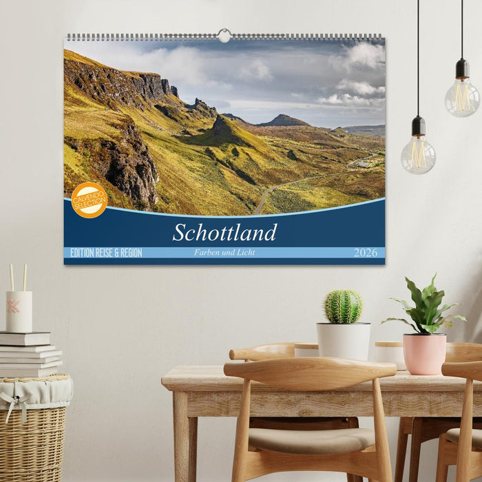 Schottland Farben und Licht (CALVENDO Wandkalender 2026)