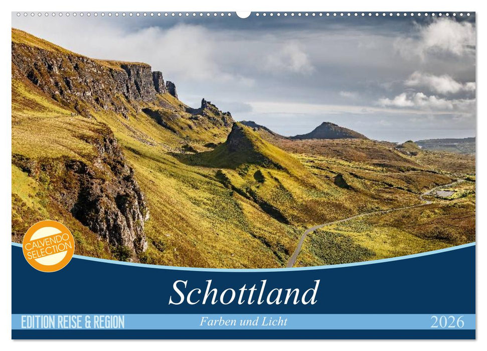 Schottland Farben und Licht (CALVENDO Wandkalender 2026)