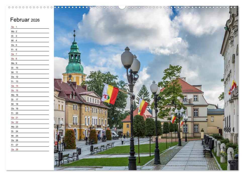 HIRSCHBERG Impressionen aus Jelenia Góra und Umgebung (CALVENDO Wandkalender 2026)