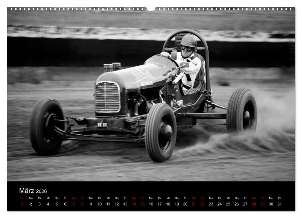 Dirt Track Races (CALVENDO Wandkalender 2026)