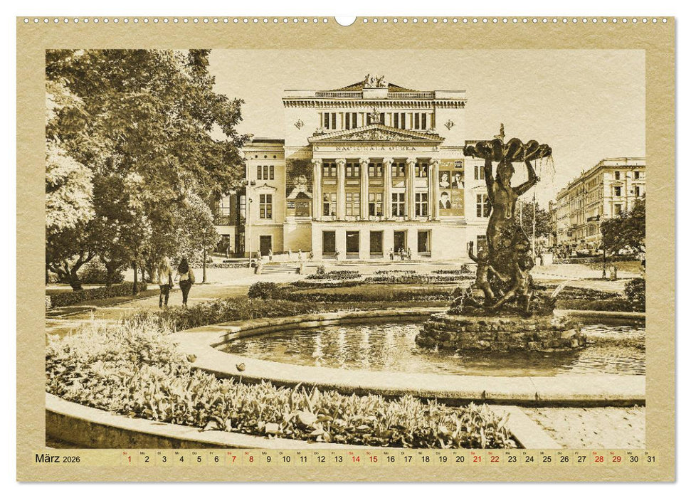 Das Baltikum - Ein Kalender im Zeitungsstil (CALVENDO Wandkalender 2026)