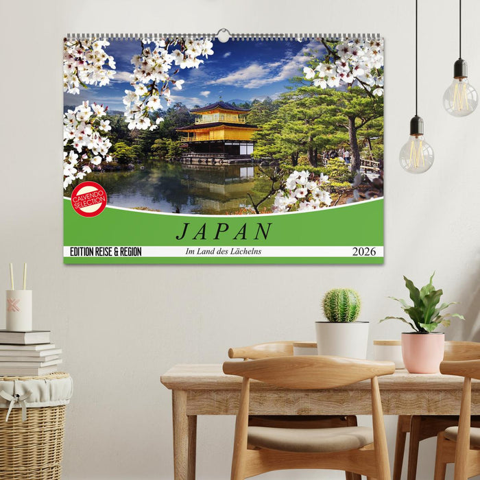 Japan. Im Land des Lächelns (CALVENDO Wandkalender 2026)
