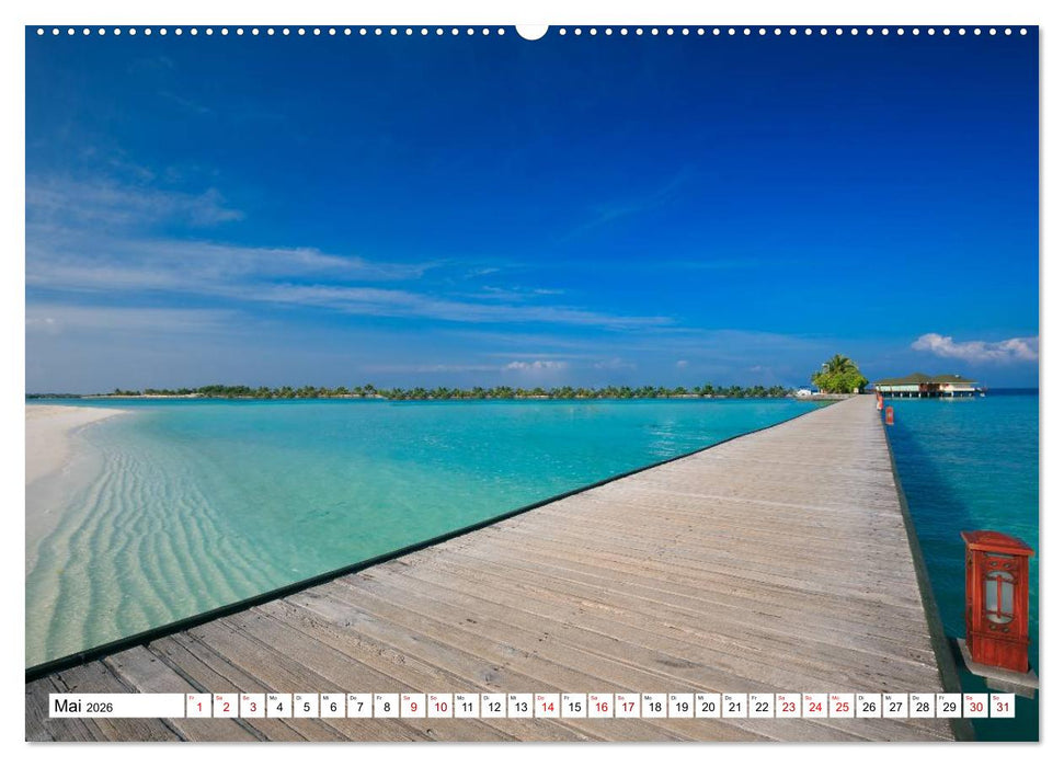 Reif für die Südsee. Reise von Fidschi bis Bora Bora (CALVENDO Wandkalender 2026)