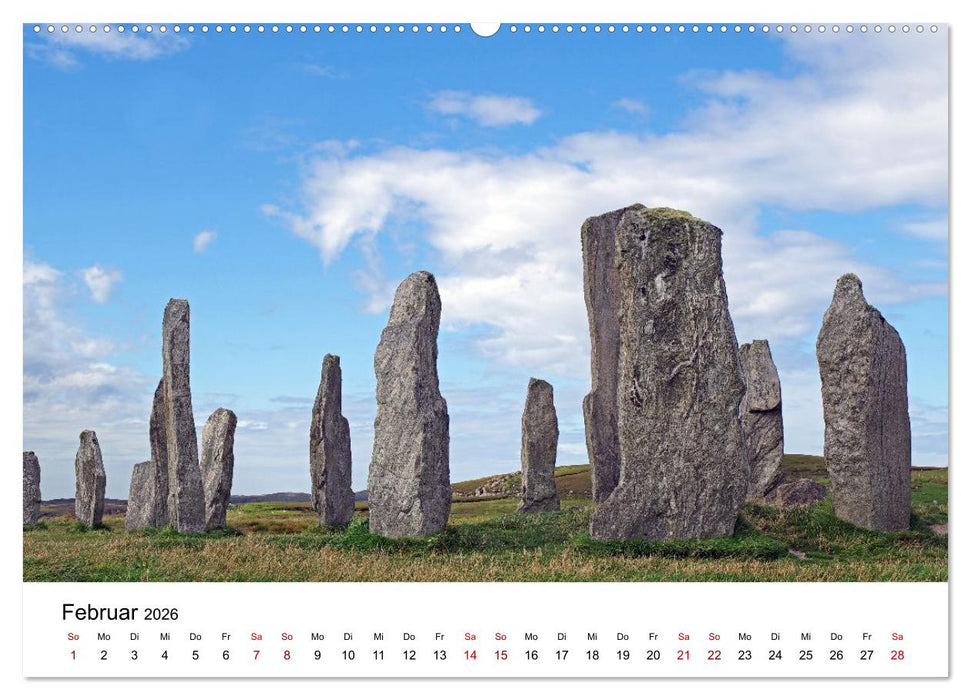 Von Cornwall nach Schottland (CALVENDO Wandkalender 2026)