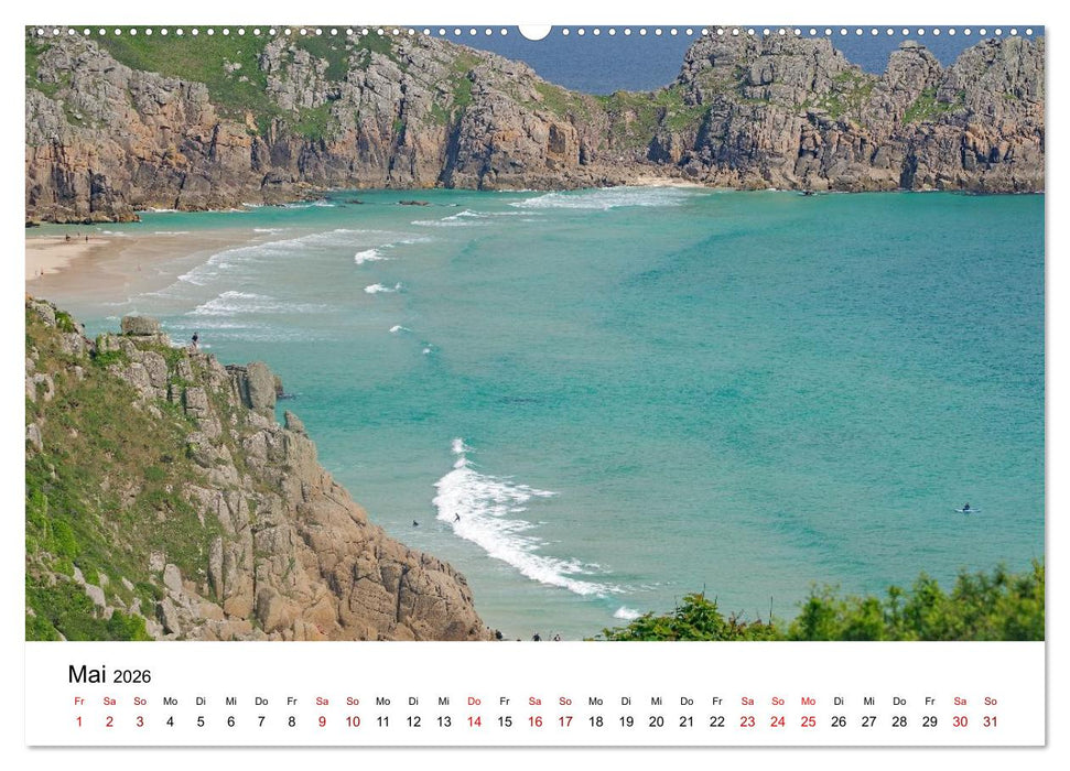 Von Cornwall nach Schottland (CALVENDO Wandkalender 2026)