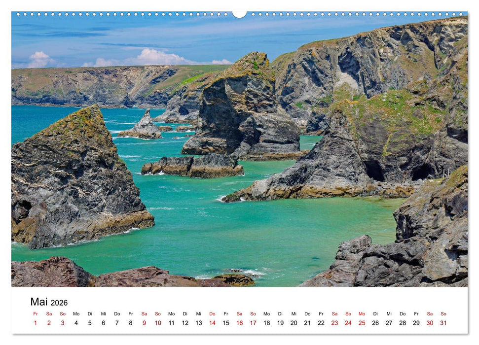 Von Cornwall nach Schottland (CALVENDO Wandkalender 2026)