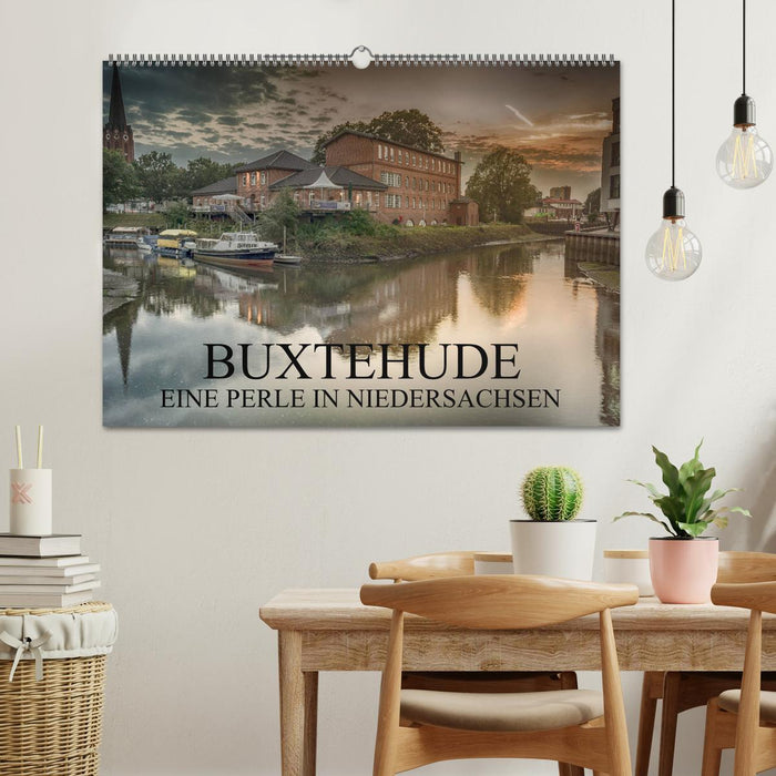 Buxtehude - Eine Perle in Niedersachsen (CALVENDO Wandkalender 2026)