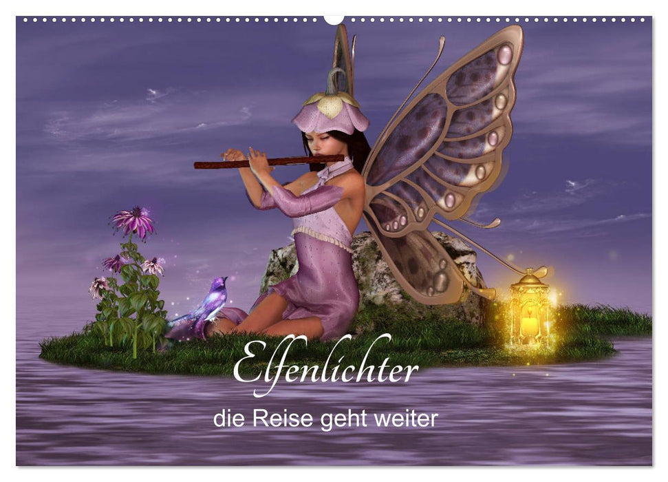 Elfenlichter, die Reise geht weiter (CALVENDO Wandkalender 2026)