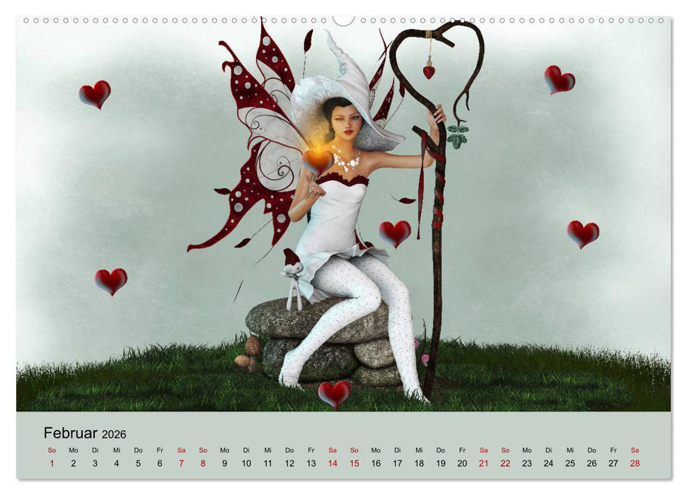 Elfenlichter, die Reise geht weiter (CALVENDO Wandkalender 2026)