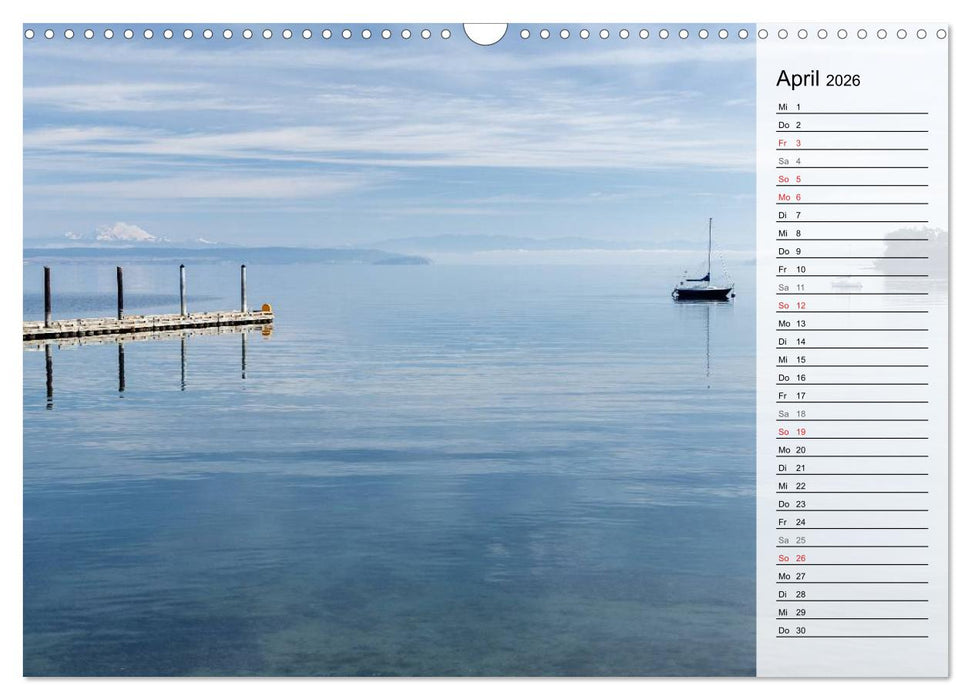 Eine Reise nach Seattle (CALVENDO Wandkalender 2026)