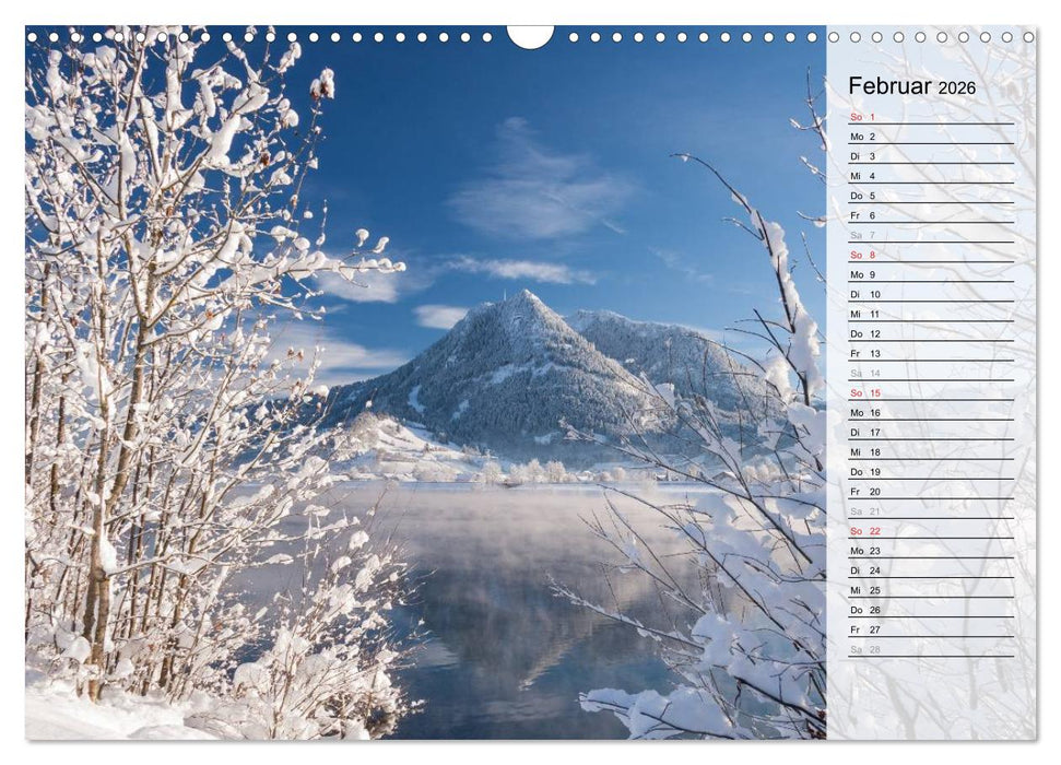 Oberallgäuer Landschaft (CALVENDO Wandkalender 2026)