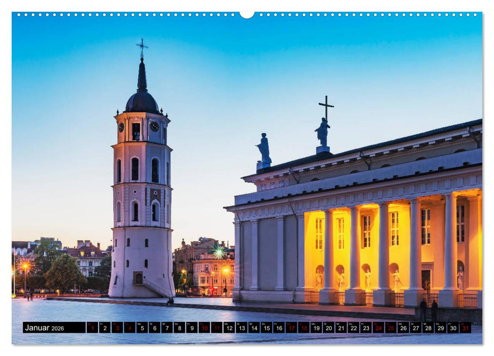 Entdeckungen im Baltikum (CALVENDO Wandkalender 2026)