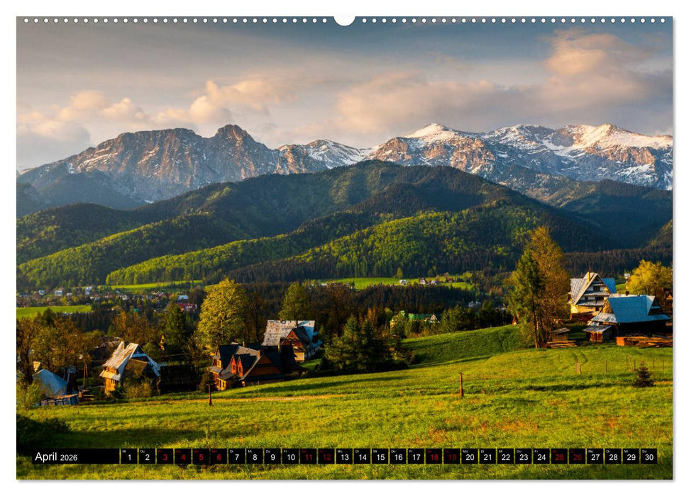 Tatra. Polen und Slowakei (CALVENDO Wandkalender 2026)