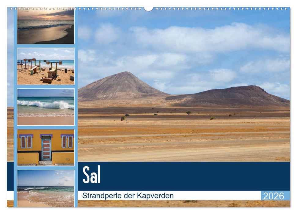 Sal - Strandperle der Kapverden (CALVENDO Wandkalender 2026)