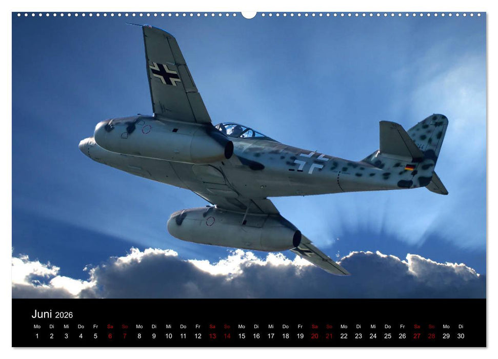 Oldtimer am Himmel (CALVENDO Wandkalender 2026)