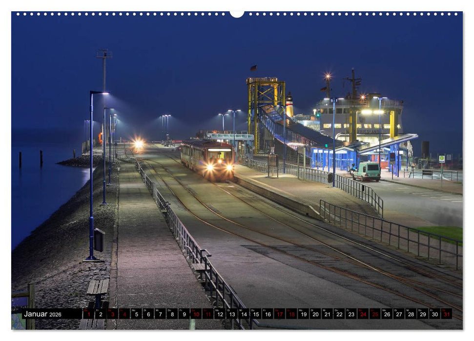 Norddeutsche Eisenbahnen (CALVENDO Wandkalender 2026)