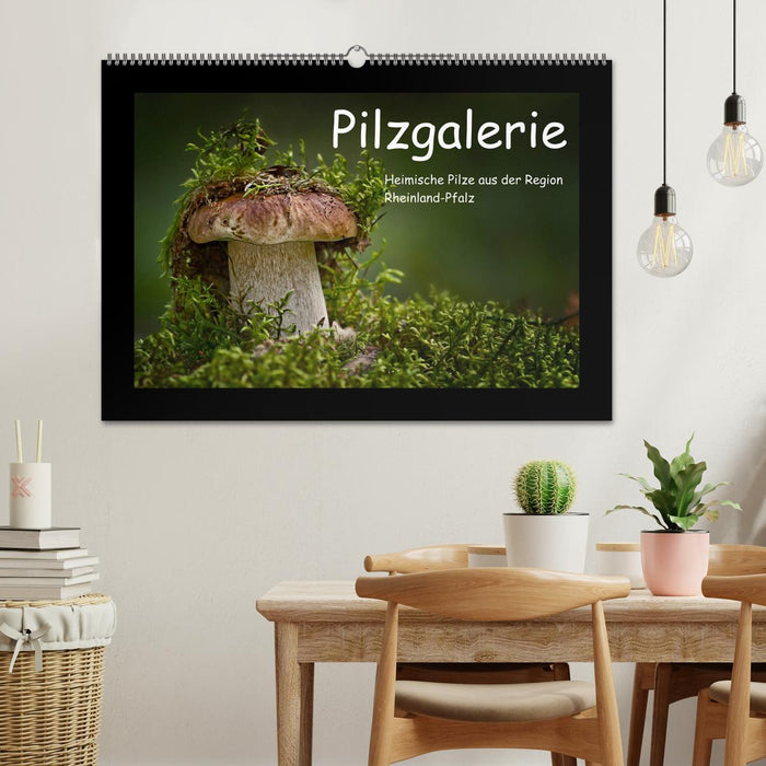 Pilzgalerie - Heimische Pilze aus der Region Rheinland-Pfalz (CALVENDO Wandkalender 2026)