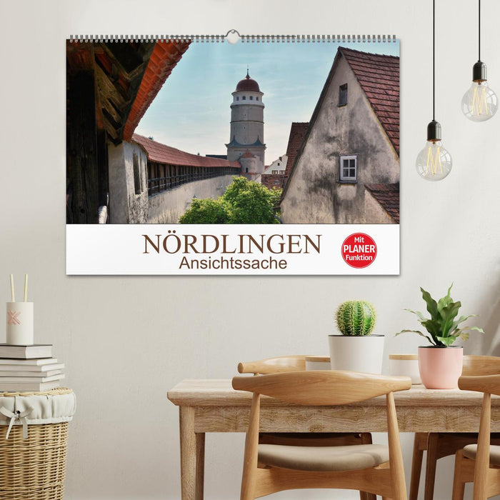 Nördlingen - Ansichtssache (CALVENDO Wandkalender 2026)