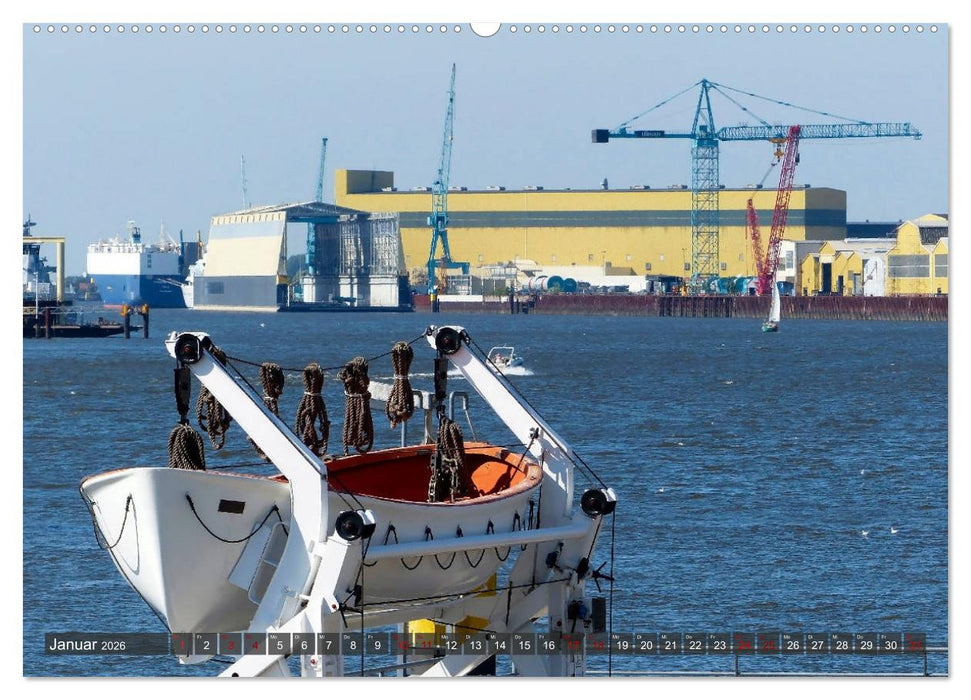 Bremen Vegesack - Ein Stadtteil mit Flair (CALVENDO Wandkalender 2026)