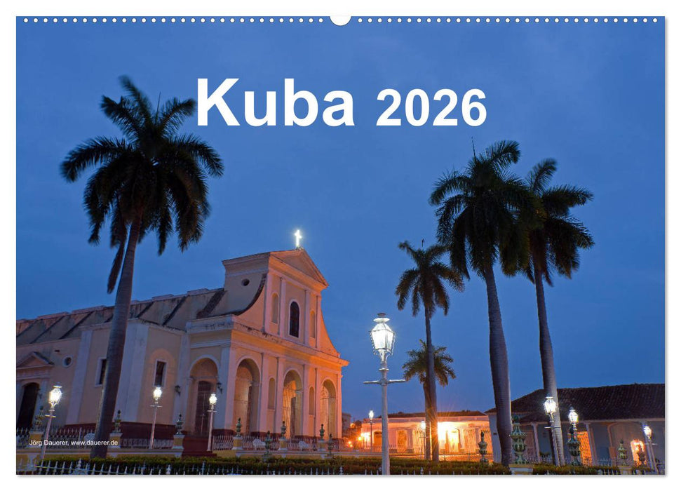 Kuba 2026 (CALVENDO Wandkalender 2026)