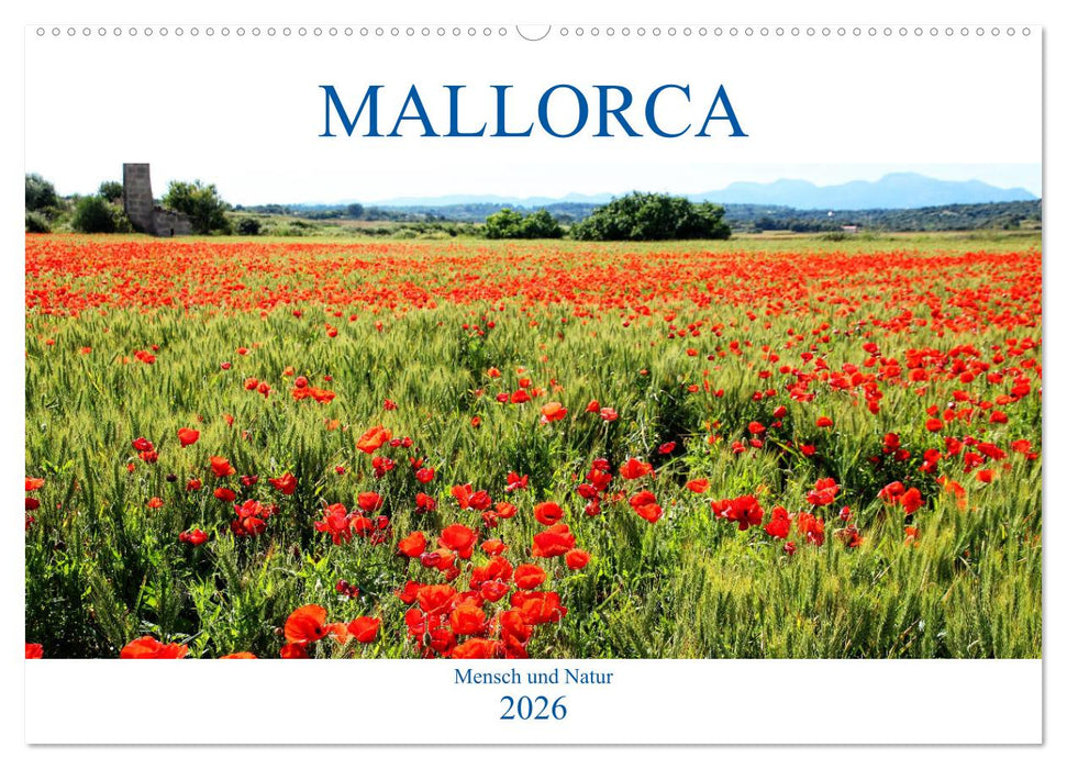 MALLORCA Mensch und Natur (CALVENDO Wandkalender 2026)