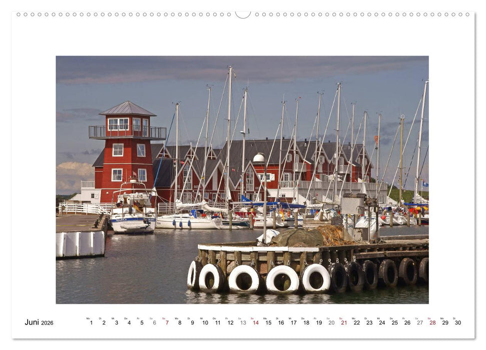 Dänemark - Flensborg Fjord und Inselwelt (CALVENDO Wandkalender 2026)