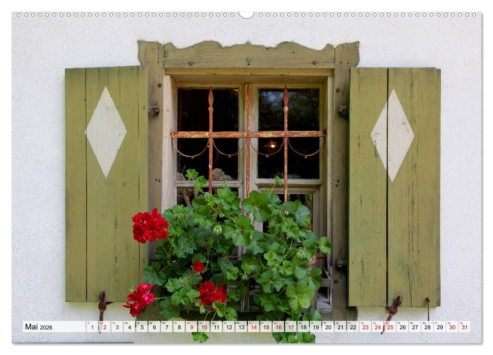 Bauernfenster (CALVENDO Wandkalender 2026)