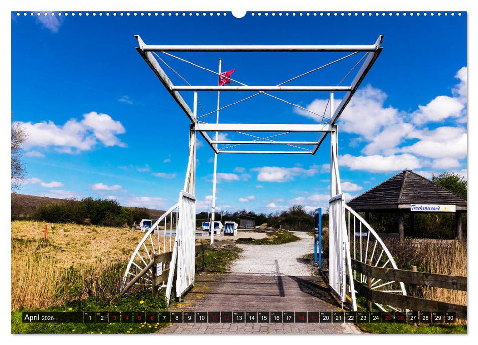 KRUMMHÖRN Achtzehn Warfendörfer plus ein Fischerdorf (CALVENDO Wandkalender 2026)