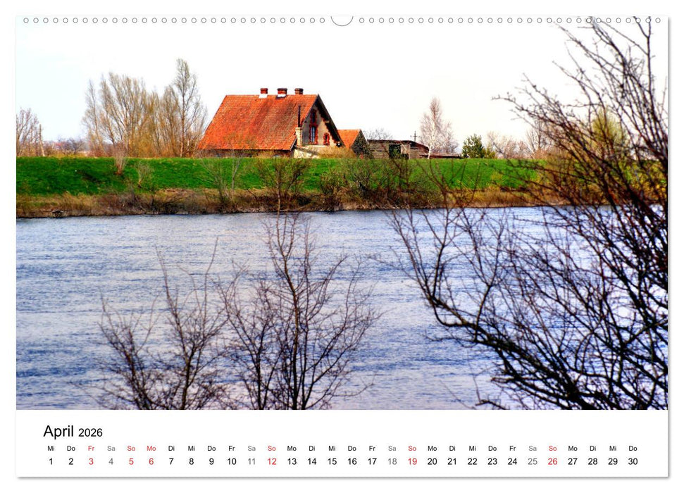 Elchniederung - Naturparadies in Ostpreußen (CALVENDO Wandkalender 2026)