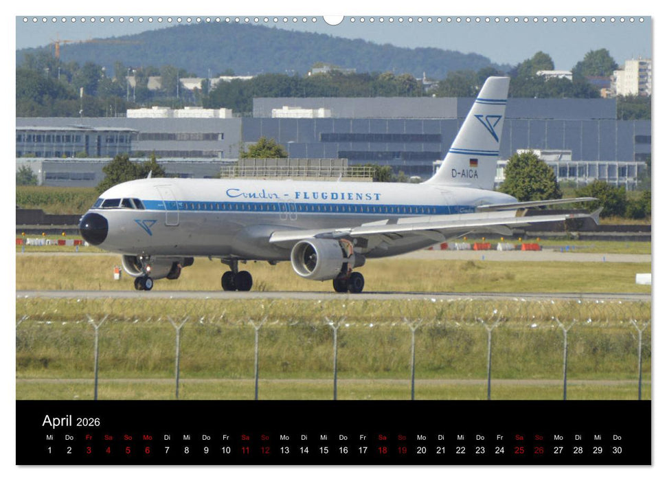 Im alten Glanz: Flugzeuge in Retro Livery (CALVENDO Wandkalender 2026)