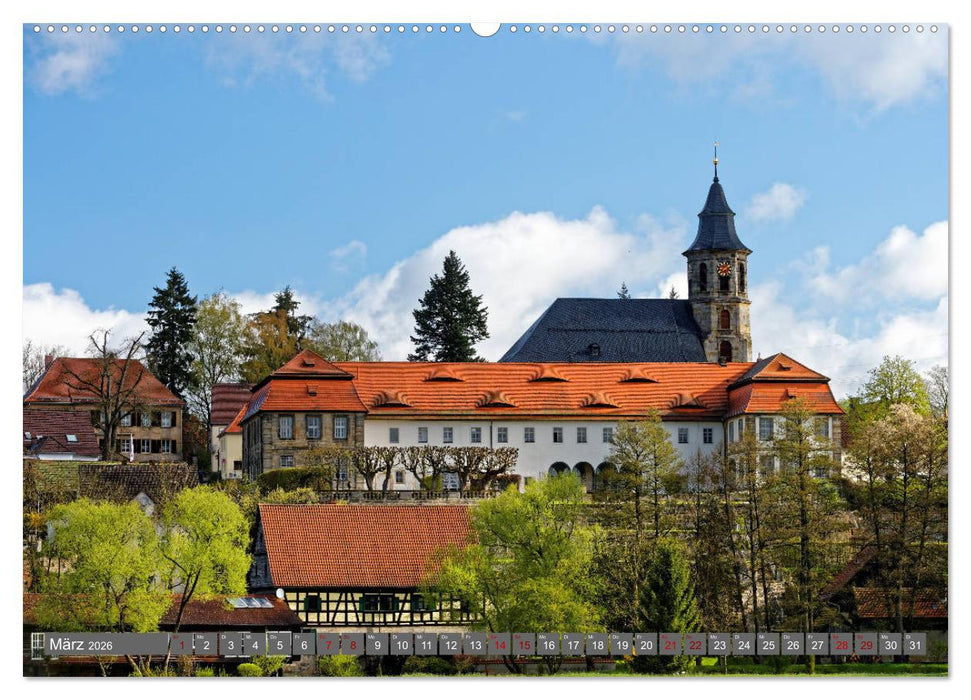 Liebenswertes Kulmbacher Land (CALVENDO Wandkalender 2026)
