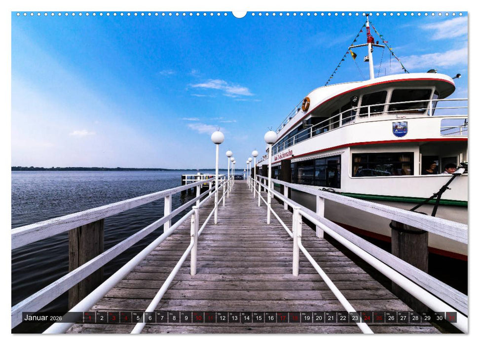 Bad Zwischenahn, Parkspaziergang und Seerundfahrt (CALVENDO Wandkalender 2026)