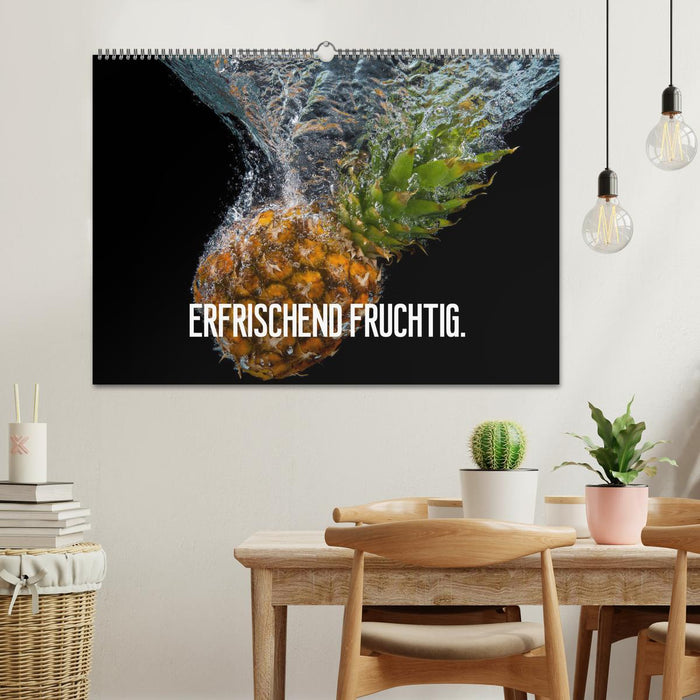 Erfrischend fruchtig (CALVENDO Wandkalender 2026)