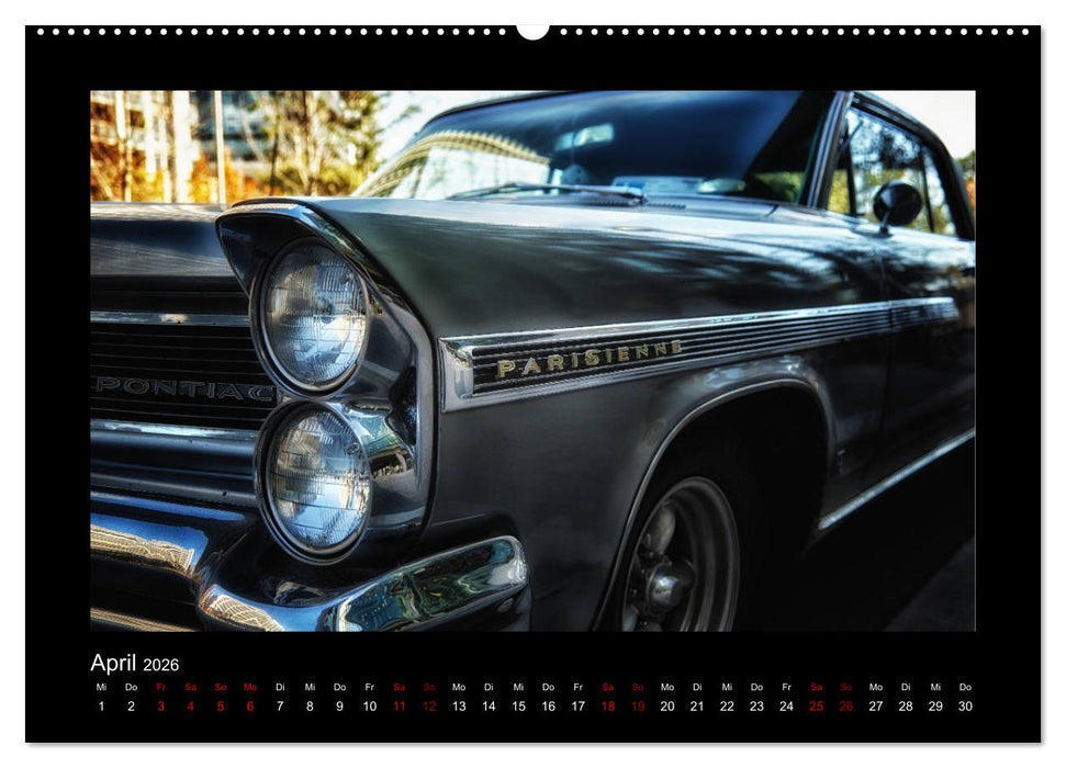 Retro Cars (CALVENDO Wandkalender 2026)