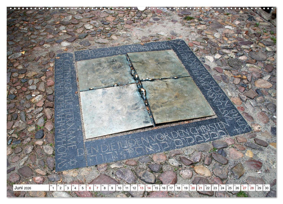 Die Lutherstadt Wittenberg (CALVENDO Wandkalender 2026)