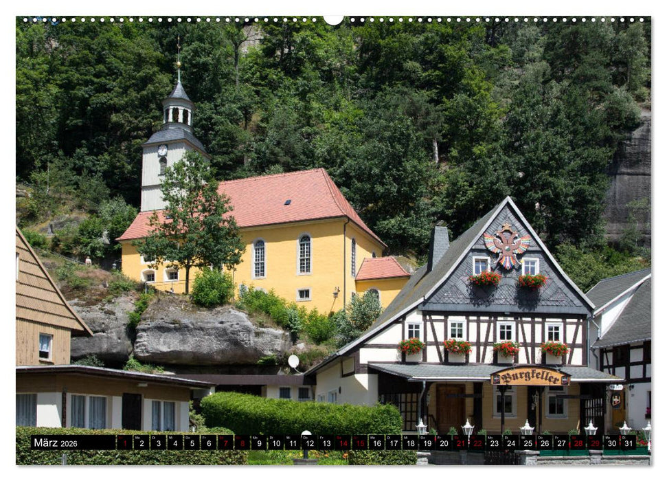 Das Zittauer Gebirge - (CALVENDO Wandkalender 2026)