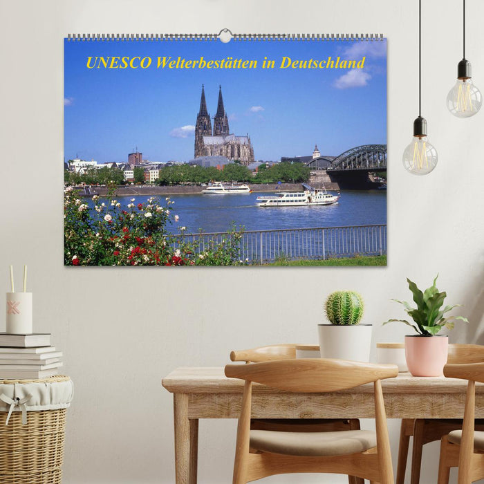 UNESCO Welterbestätten in Deutschland (CALVENDO Wandkalender 2026)