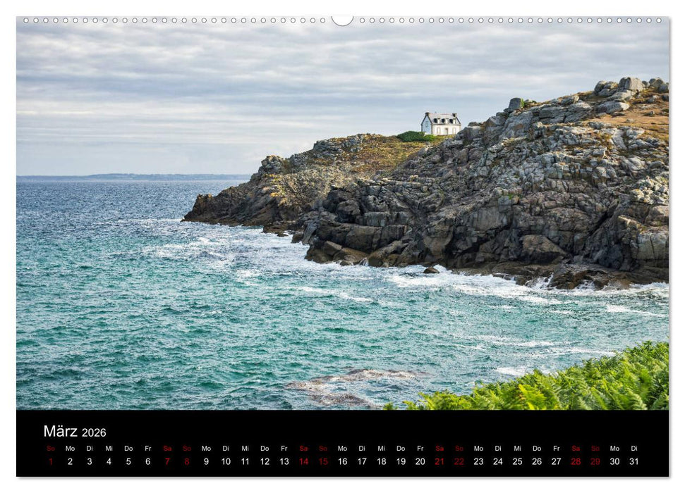 Sehnsucht Bretagne (CALVENDO Wandkalender 2026)