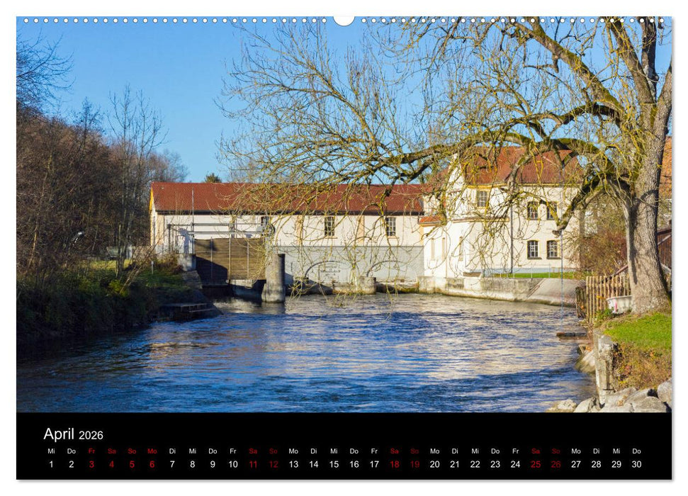 Die Amper - Ansichten eines bayerischen Flusses (CALVENDO Wandkalender 2026)
