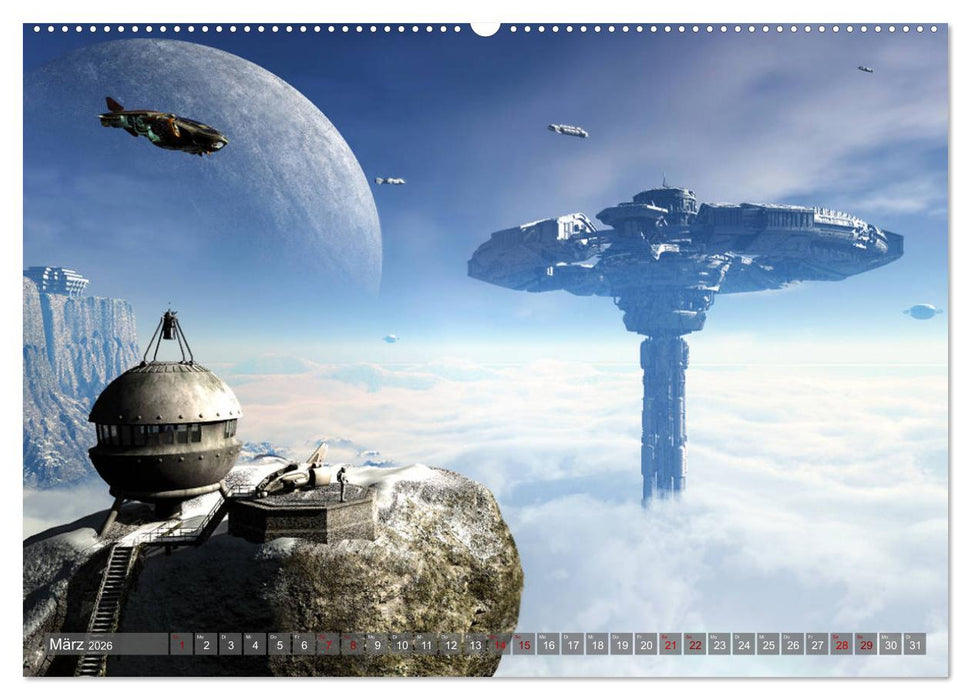 Wunderwelt Zukunft (CALVENDO Wandkalender 2026)