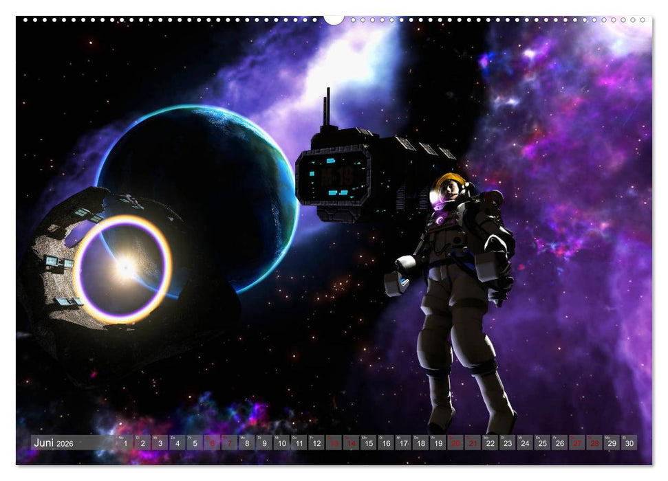 Wunderwelt Zukunft (CALVENDO Wandkalender 2026)