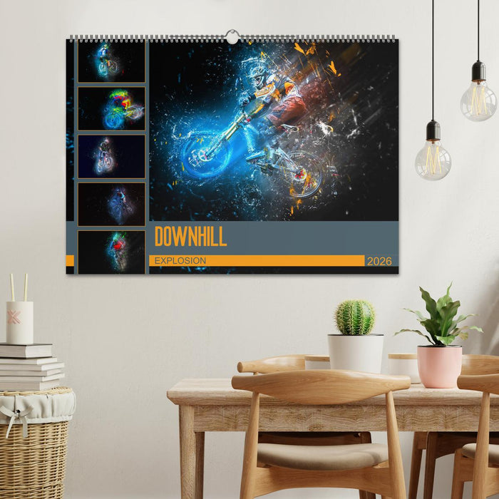 Downhill Explosion (CALVENDO Wandkalender 2026)
