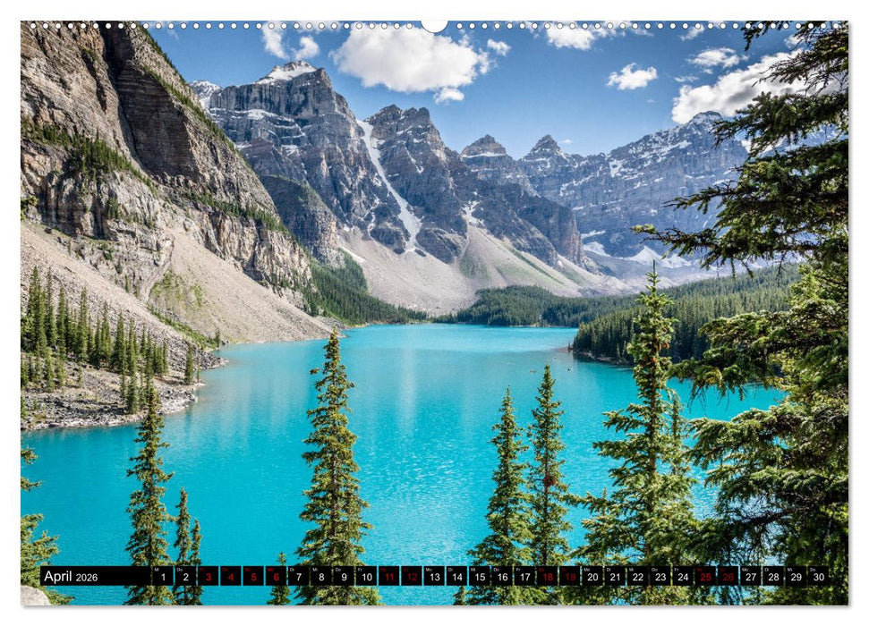 Kanadas Rocky Mountains (CALVENDO Wandkalender 2026)