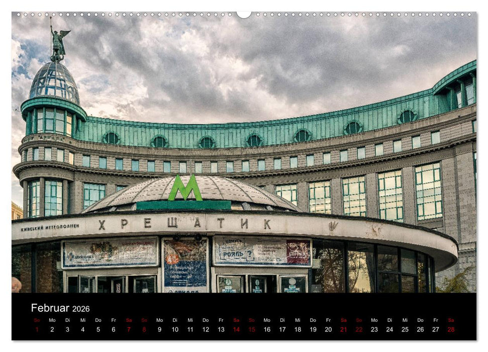 Unterwegs in Kiew (CALVENDO Wandkalender 2026)