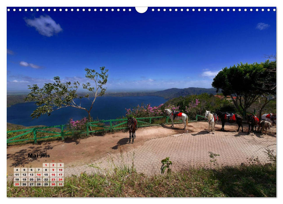 Nicaraguas faszinierende Flora & Fauna (CALVENDO Wandkalender 2026)