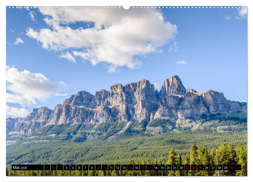 Kanadas Rocky Mountains (CALVENDO Premium Wandkalender 2026)