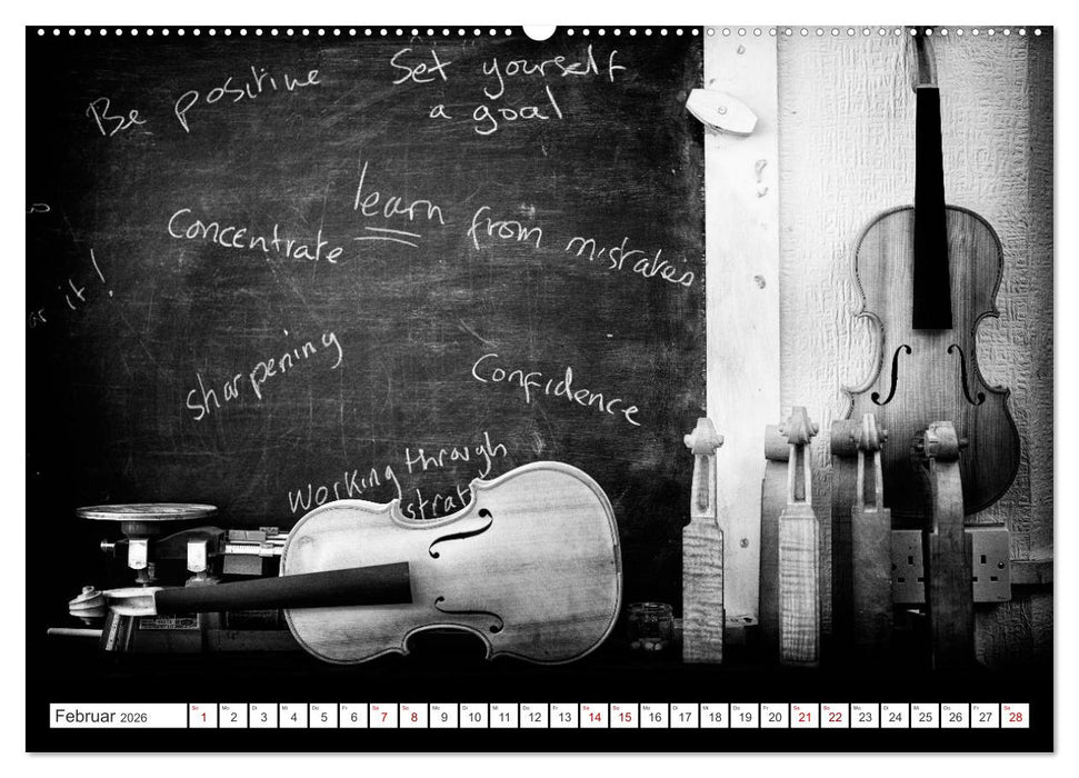 Geigenbau (CALVENDO Wandkalender 2026)