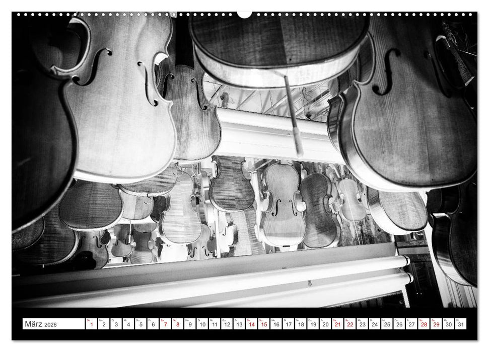 Geigenbau (CALVENDO Wandkalender 2026)