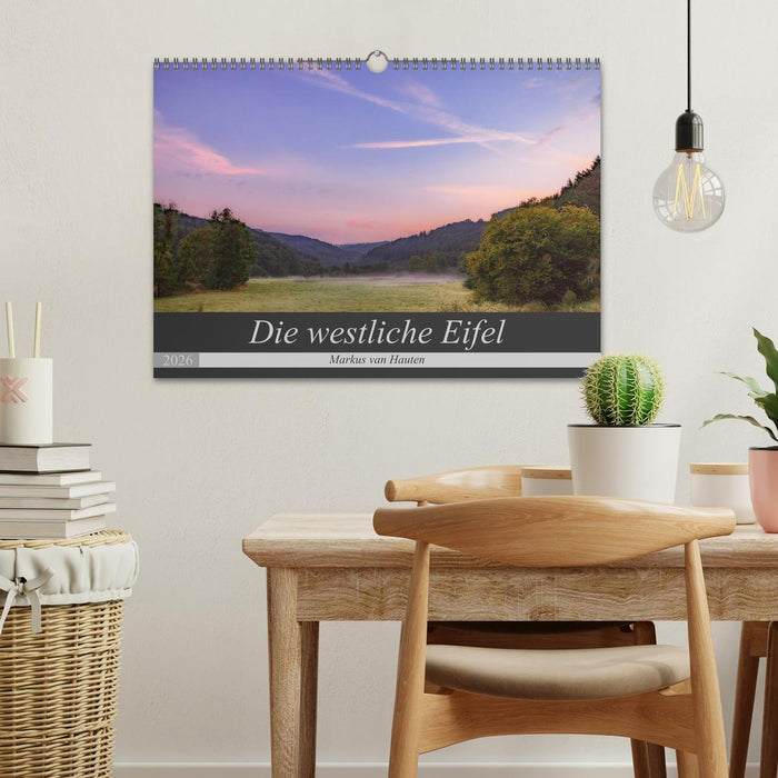 Die westliche Eifel (CALVENDO Wandkalender 2026)