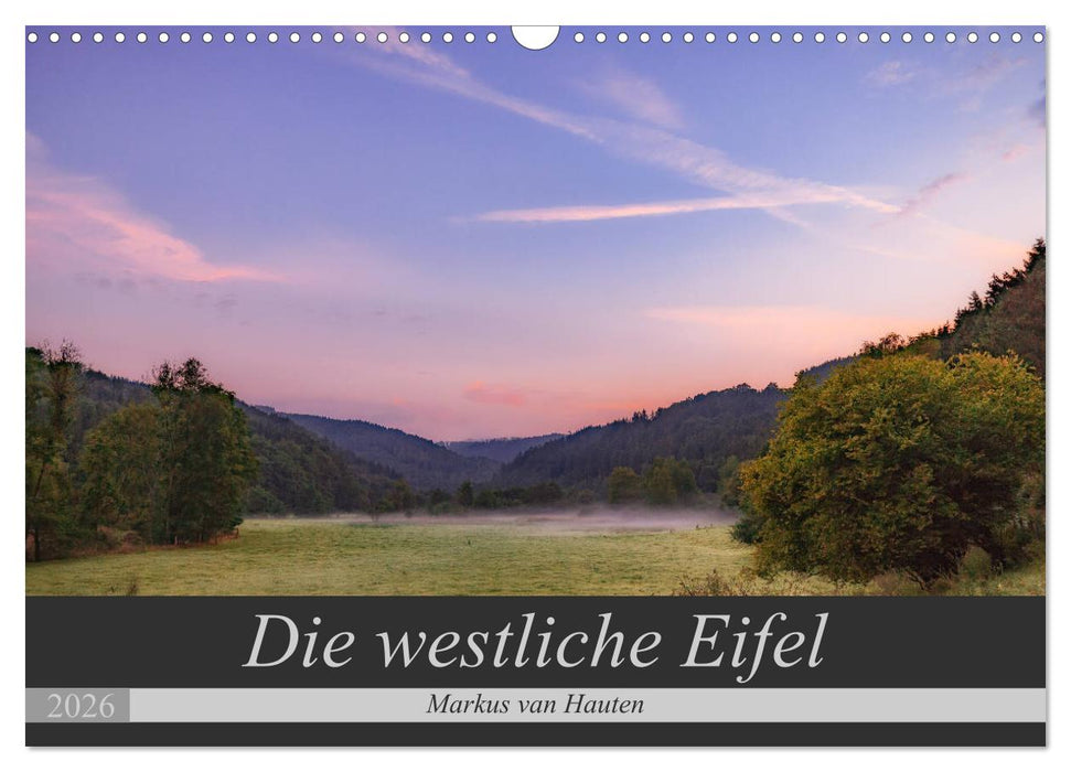Die westliche Eifel (CALVENDO Wandkalender 2026)